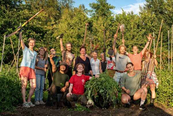 teamuitje op Natuurboerderij KipEigen