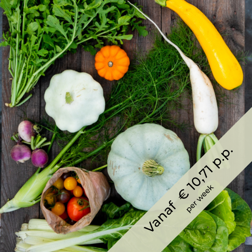 Vanaf groente prijs per week